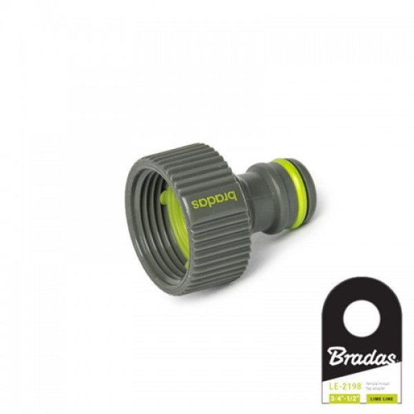 Адаптер на кран LIME EDITION внутрішнє різьблення 3/4" (25 шт.) LE-2195 (Bradas)