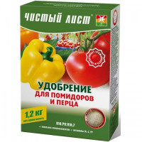 Чистое лист (кристалл) для помидор и перца удобрение (Kvitofor)