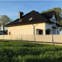 Стрічка для забору 19см x 35м 450г / м2 зелена (Bradas)