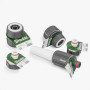 Адаптер редукционный на кран WHITE LINE с резьбой 3/4"- 1/2" SOFT (50 шт.) WL-S2198 (Bradas)