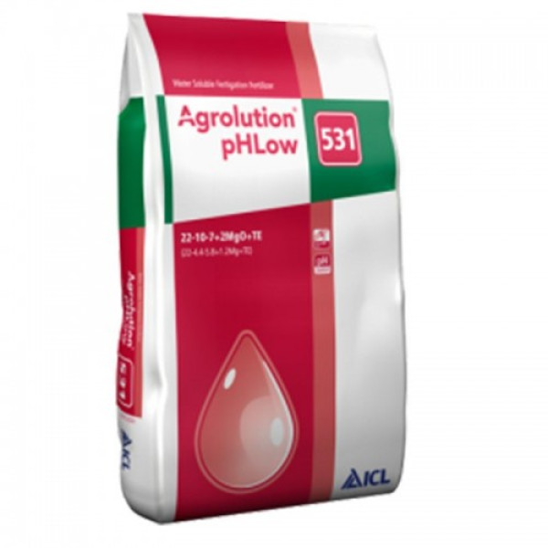 Агролюшн (Agrolution pHLow) 22-10-7+2MgO+TE водорозчинне мінеральне добриво (ICL)