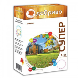 Супер Осінь для газону органо-мінеральне добриво (Сімейний Сад)