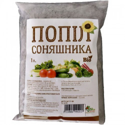 Попіл соняшника добриво