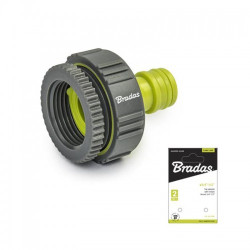 Редакционный адаптер на кран LIME LINE с резьбой 3/4"- 1/2" SOFT, LE-S2198K (Bradas)