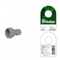 Адаптер-вкрутка із зовнішньою різьбою 1/2 " WHITE LINE (25 шт.) WL-2184 (Bradas)