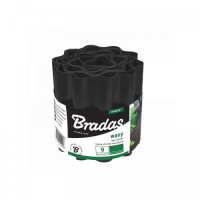 Бордюр волнистый 9м*25см черный (Bradas)