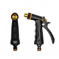 Пистолет для полива ECO-KT233FRS металлический PROFI Black Line с регулировкой (Bradas)