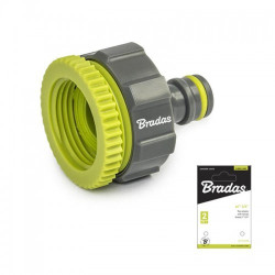 Редакционный адаптер на кран LIME LINE с резьбой 1"- 3/4", LE-02199K (Bradas)