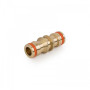 Ниппель латунный для соединения шлангов BRASS, BR-2200 (Bradas)