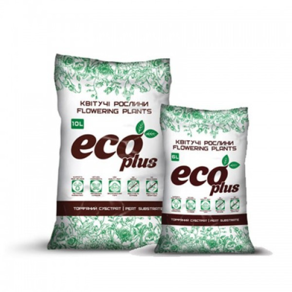 Торфяной субстрат для цветущих (Eco Plus)