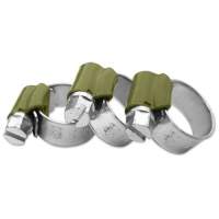 Хомут червячный FORCE W1 110-130 мм (10 шт.) (Bradas)