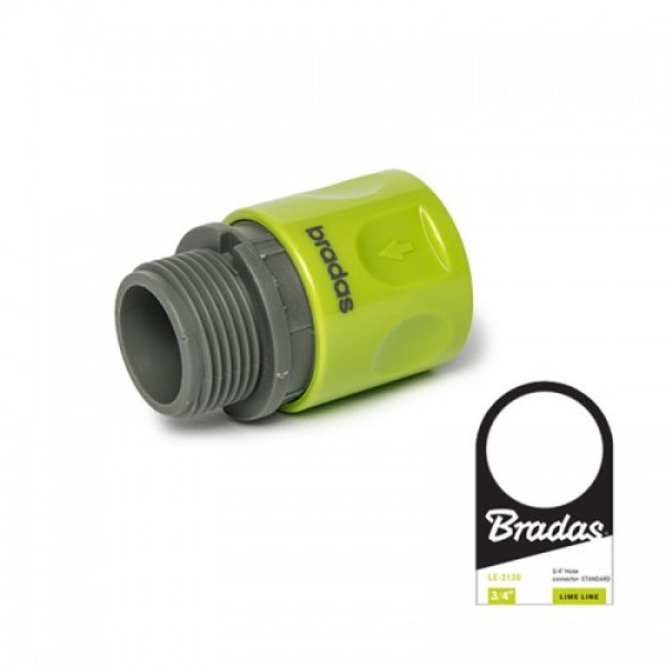 Коннектор с наружной резьбой 3/4" LIME EDITION 2016 - STANDARD (25 шт.) LE-2121 (Bradas)