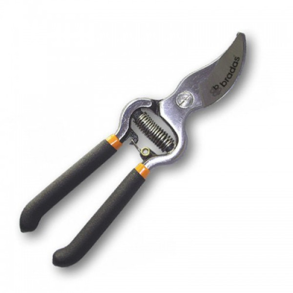 Секатор садовий 8 дюйм. CARBON-STEEL (Bradas)