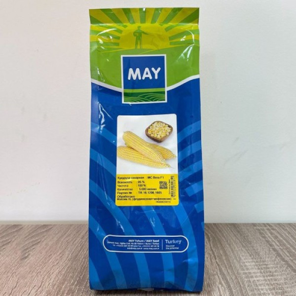 Вега F1 насіння кукурудзи суперсолодкої Sh2 (May Seeds)