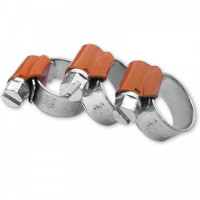 Хомут червячный FORCE ORANGE W1 11-18 мм (50 шт.) (Bradas)