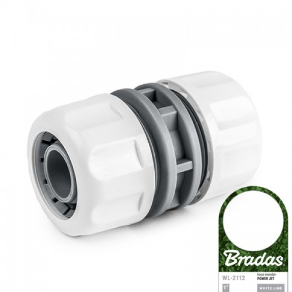 Муфта з'єднувальна 1" WHITE LINE (10 шт.) WL-2112 (Bradas)