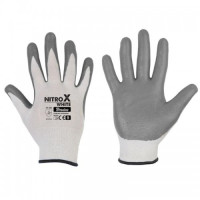 Перчатки защитные Nitrox White нитрил (Bradas)