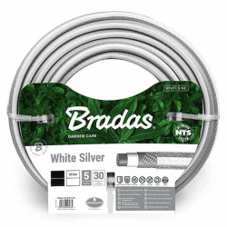Шланг для поливу NTS WHITE SILVER 3/4 дюйм. (Bradas)