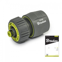 Коннектор для шланга 1/2" LIME LINE SOFT - STOP, LE-S2140K (Bradas)