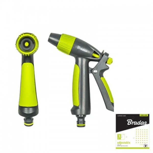 Пістолет для поливу прямий регульований LIME LINE, LE-5105 (Bradas)
