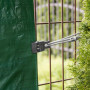 Кліпси затискні BUNGEE Clip Clips сірі (10 шт.) BCK2-B (Bradas)