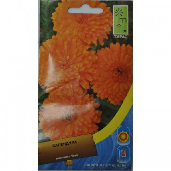 Календула помаранчева (orange) насіння (Moravoseed)