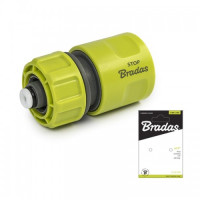 Коннектор для шланга 1/2" LIME LINE STOP, LE-02140K (Bradas)