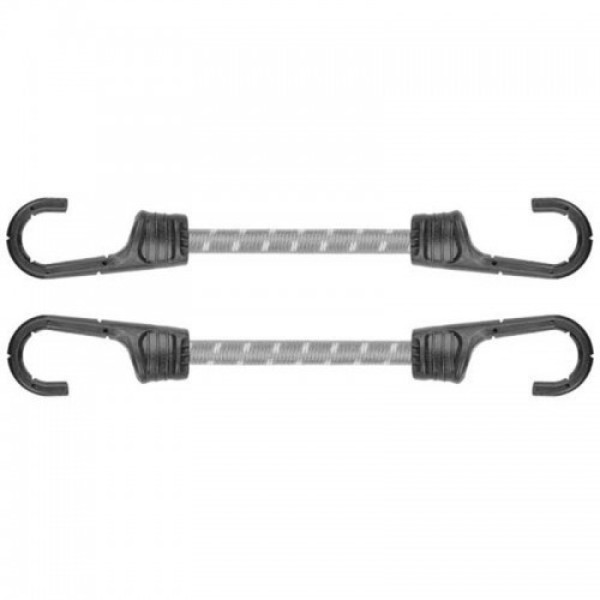 Резиновый шнур с крючками 2 х 40см PVC BUNGEE CORD HOOK (2 шт.) (Bradas)