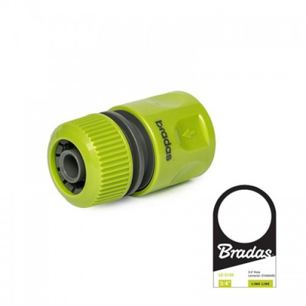 Коннектор для шланга 1/2" LIME EDITION - STANDARD (25 шт.) LE-2120 (Bradas)