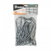 Эластичный шнур с крючком 20см PVC BUNGEE CORD HOOK (25 шт.) (Bradas)