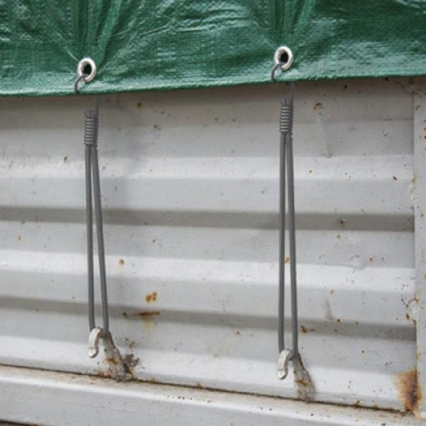 Еластичний шнур із гачком 20см PVC BUNGEE CORD HOOK (25 шт.) (Bradas)