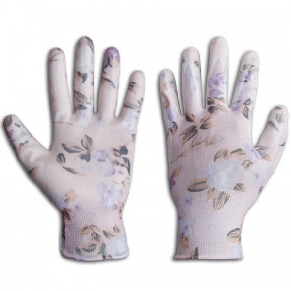 Рукавички захисні Nitrox Flowers нитрил (Bradas)