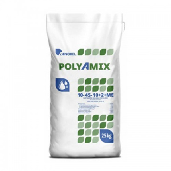 Полімікс НПК (Polyamix NPK) 10-45-10 + ME добриво (Anorel)